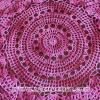 Napperon rond au crochet