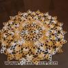 Napperon rond au crochet