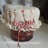 chapeau pour pots de confiture