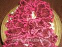 echarpe froufrou rose fushia