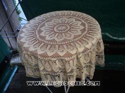 nappe crochetée nappe au crochet