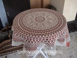 nappe crochetée nappe au crochet