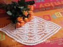 napperon ovale au crochet